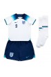 England Harry Kane #9 Babyklær Hjemme Fotballdrakt til barn VM 2022 Korte ermer (+ Korte bukser)